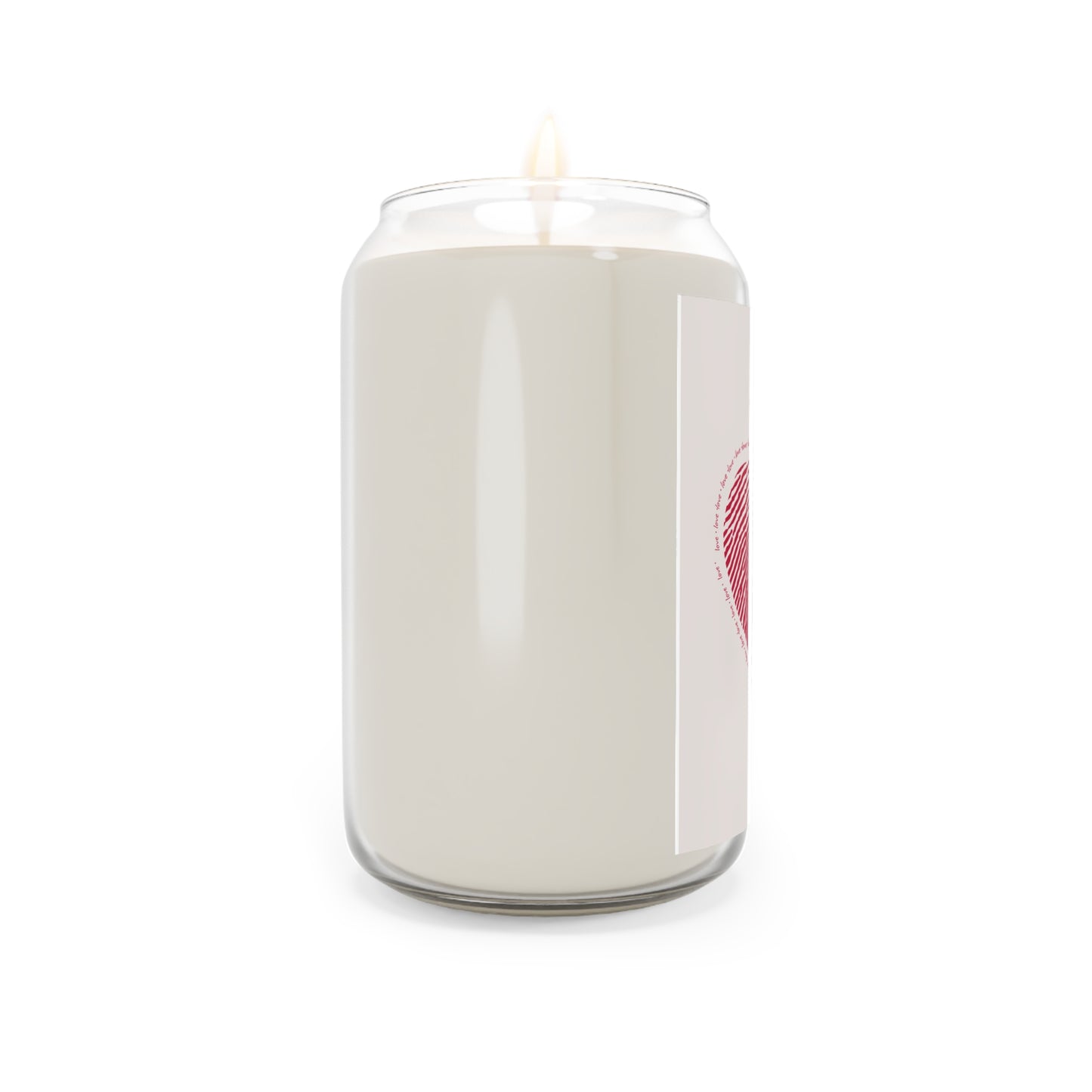 Heartfelt Scented Candle, 13.75oz | Romantic Gift, Valentine's Day Decor, Cozy Home Fragrance, Personalized Gift, Mindfulness Candle