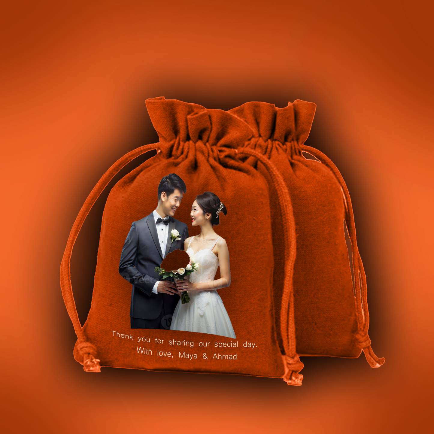 Customized Big Pouches – Elegant Gift Packaging