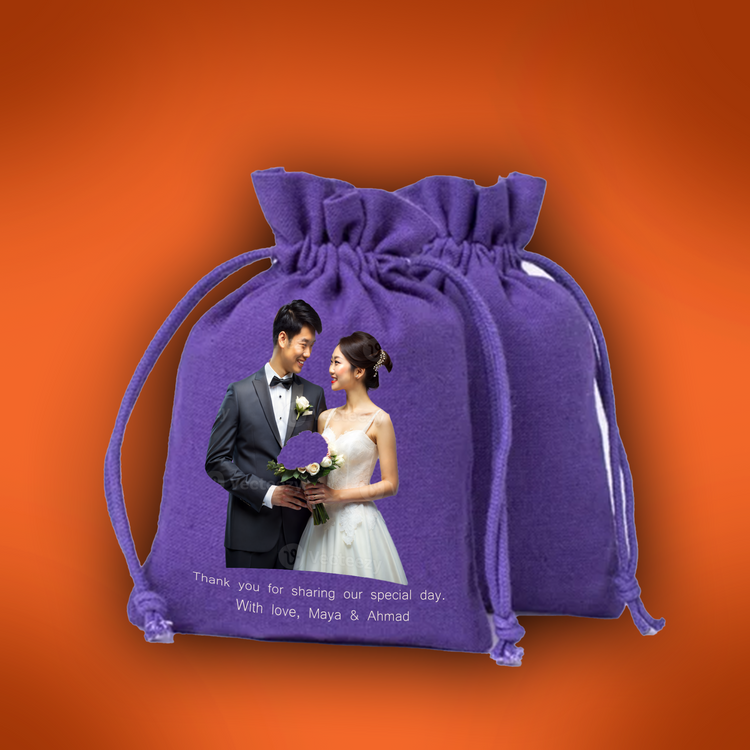 Customized Big Pouches – Elegant Gift Packaging