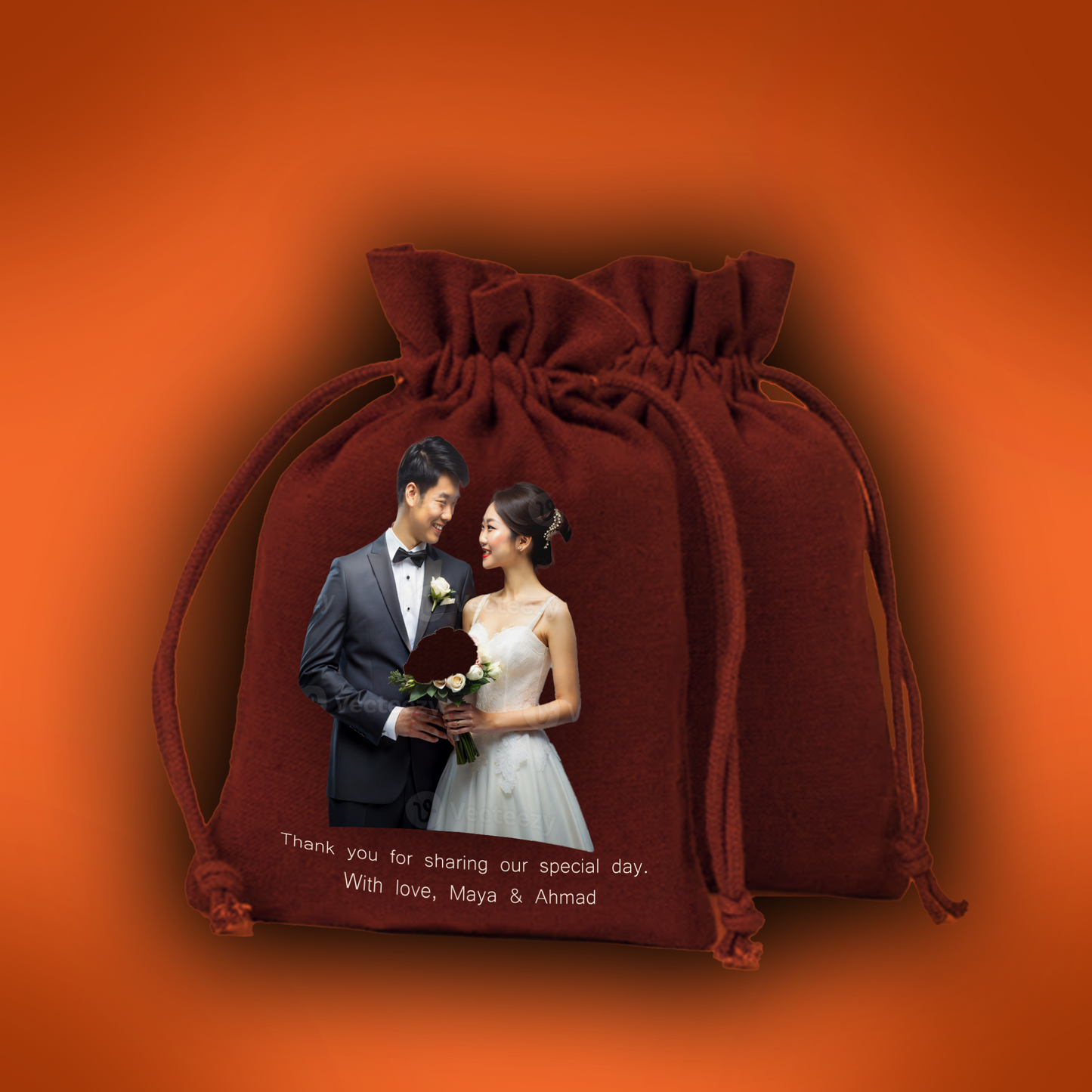 Customized Big Pouches – Elegant Gift Packaging