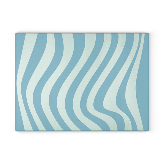 Elegant Blue Wave Glass Cutting Board | Modern Kitchen Decor, Culinary Gift, Housewarming Essential, Stylish Food Prep Surface, Unique [...]
